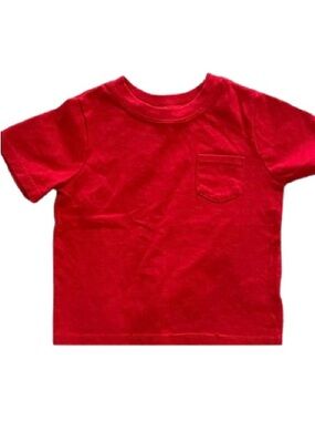 Garanimals Red Short Sleeve Pocket Tee Size 18 M